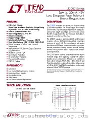 LT3007-Series datasheet pdf Linear Technology